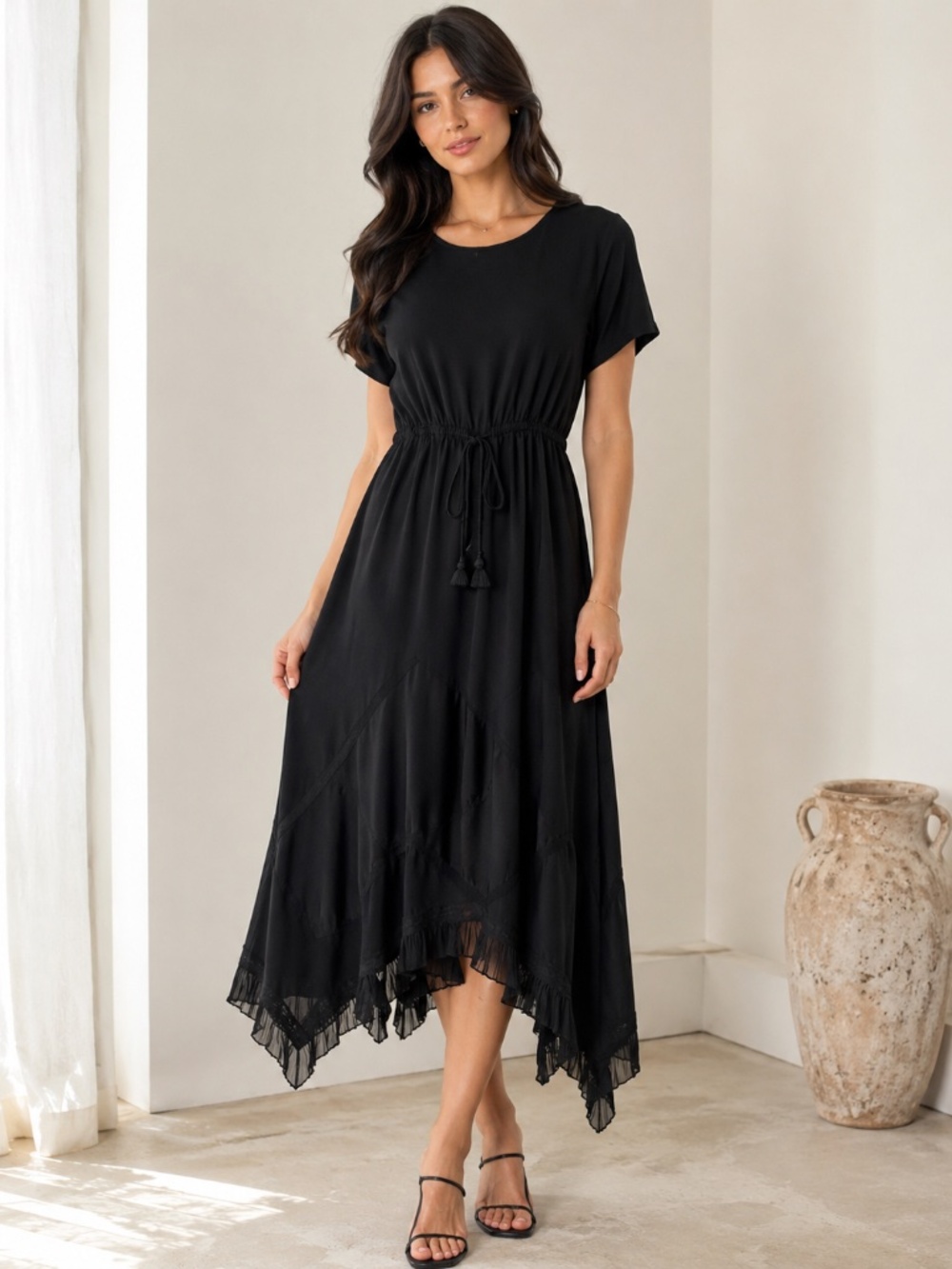 ASOS design black dress - size M